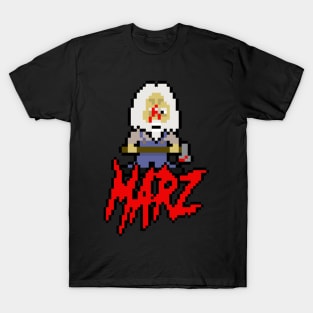 Slasher Man Retro 8 Bit Marz Paul Ehlers T-Shirt